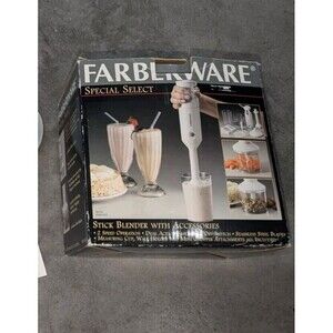 Farberware Special Select Stick Blender With Accessories Vintage